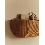 Ferm Living Braided wall pocket, 75 x 25 cm, natural, view 4