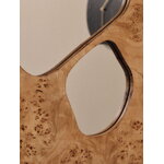Ferm Living Folia mirror, medium, natural burl veneer, decoration image