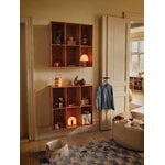 Ferm Living Frill tragbare Lampe, Kaschmir - weiß, dekorationsbild