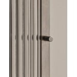 Ferm Living Haze wall cabinet, vetro scanalato, acciaio inossidabile spazzolato, immagine decorativa