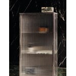 Ferm Living Haze wall cabinet, vetro scanalato, acciaio inossidabile spazzolato, immagine decorativa