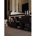 Ferm Living Kona bookcase cabinet insert, dark-stained oak, decoration image