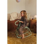Ferm Living Lussi caballo mecedora, verde té, imagen de decoración