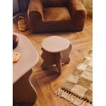 Ferm Living Tapis lavable Mara, 150 x 80 cm, bleu brume - sable chaud, image décorative