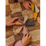Ferm Living Mara Tapis lavable, 150 x 80, beige - sable chaud, image décorative