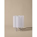 Ferm Living Boe table lamp, silver - natural, decoration image