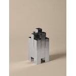 Ferm Living Tessera vase, mirror polished stainless steel, view 5