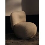 Ferm Living Rico Piccolo fauteuil lounge, Nordic Boucle blanc cassé, image décorative