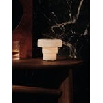 Ferm Living Ripple lampada da tavolo portatile, bianco, vista 7