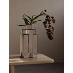 Ferm Living Tessera vase, mirror polished stainless steel, view 2