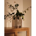 Ferm Living Tessera vase, mirror polished stainless steel, view 4