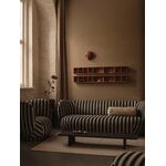 Ferm Living Rico nojatuoli, hiekka - musta Louisiana, näkymä 8