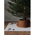 Ferm Living Oak Christmas tree blanket, square, natural, decoration image