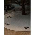 Ferm Living Oak Christmas tree blanket, round, natural, decoration image