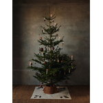 Ferm Living Oak leaf Weihnachtsbaumkerzenhalter, Set von 4, Messing, dekorationsbild