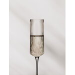 Ferm Living Ripple samppanjalasit, korkea, 2 kpl, kirkas, sisustuskuva