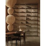 Ferm Living Feve table with a drawer, 86 x 160 cm, walnut, decoration image