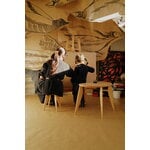 Ferm Living Feve lastenpöytä, luonnonvärinen saarni, näkymä 4