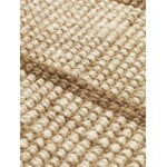 Ferm Living Athens Stripes matto, 140 x 200 cm, natural - off white, sisustuskuva