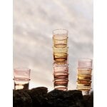 Ferm Living Boya Low juomalasit, 30 cl, 2 kpl, mauve, sisustuskuva
