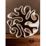 Ferm Living Dedali vase, medium, off-white, decoration image