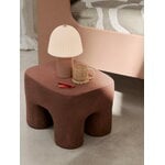 Ferm Living Frill ladattava pöytävalaisin, roosa - valkoinen, sisustuskuva