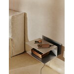 Ferm Living Tavolino da notte Lager, alluminio, immagine decorativa