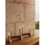 Ferm Living Newel modular candleholder set, travertine, decoration image