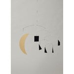 Ferm Living Phase mobile, musta - kulta, sisustuskuva