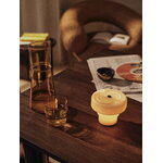 Ferm Living Orbo fauteuil lounge, Raw Bouclé naturel, image décorative