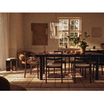 Ferm Living Deya side table, 47 cm, chestnut brown, decoration image