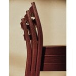 Ferm Living Boda dining chair, red brown, decoration image