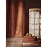 Ferm Living Chambray Duschvorhang, brauner Ton, dekorationsbild