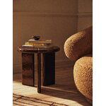 Ferm Living Deya side table, 47 cm, chestnut brown, decoration image