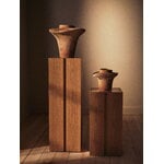 Ferm Living Parcel Pedestal side table, h. 90 cm, natural oak, decoration image
