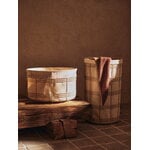 Ferm Living Fio basket, low, cashmere - natural, decoration image