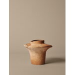 Ferm Living Evio maljakko, 22 cm, small, burnt umber, view 6