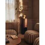 Ferm Living Parcel Pedestal sivupöytä, kork. 90 cm, tummaksi petsattu tammi, näkymä 2