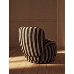 Ferm Living Rico Piccolo fauteuil lounge, sable - noir Louisiana, image décorative
