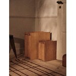 Ferm Living Sama wooden bin, h. 50 cm, lacquered oak, decoration image