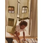 Ferm Living Settle Türvorhang 85 x 205 cm, ulmgrün, dekorationsbild