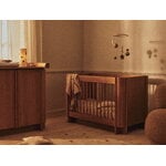 Ferm Living Tilu baby cot, natural oak, decoration image