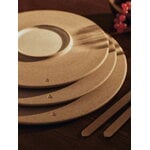 Ferm Living Sonae Teller, 28 cm, Set aus 2, grau - weiß, dekorationsbild