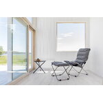 Fiam Poltrona Fiesta Soft Outdoor, alluminio - antracite, immagine decorativa