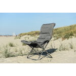 Fiam Poltrona Fiesta Soft Outdoor, alluminio - antracite, immagine decorativa