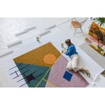 Finarte Zeniitti matto 200 x 300 cm, pinkki - ruskea