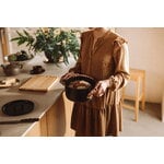 Fiskars Folken casserole with lid, 4 L, black, decoration image