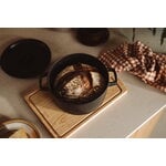Fiskars Folken casserole with lid, 4 L, black, decoration image