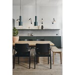 Artek Domus chair, stained black, decoration image