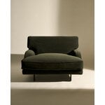 GUBI Flaneur lounge chair, black - Asator 0984, view 2